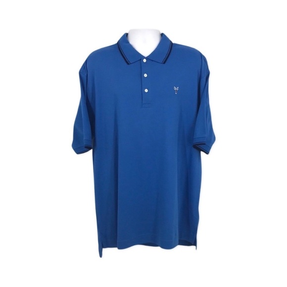 The Hamptons Men's Blue Short Sleeve Polo Size XL - Picture 1 of 5